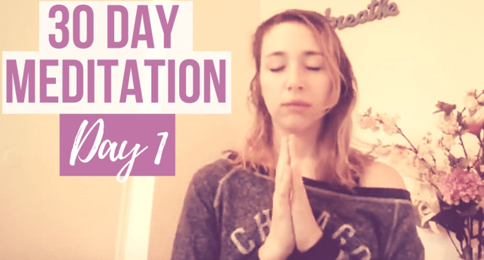 30-Day Meditation Challenge