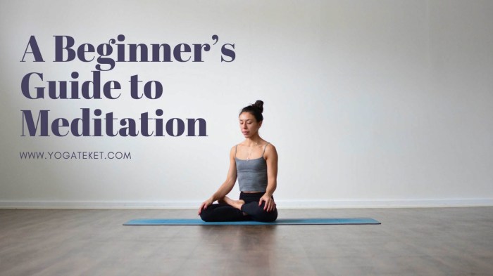 Meditation beginners meditate